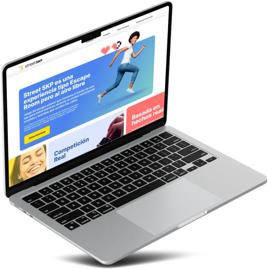 web escape room al aire libre